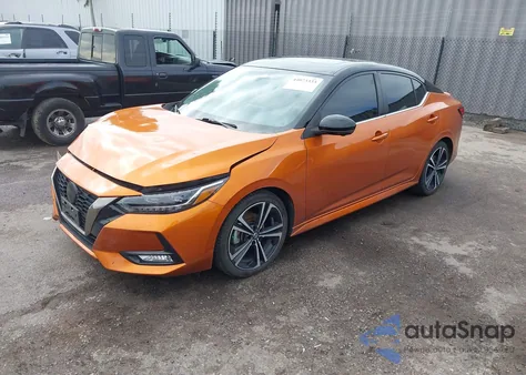 2021 Nissan Sentra Sr Xtronic Cvt from USA, damaged, VIN 3N1AB8DV2MY327839